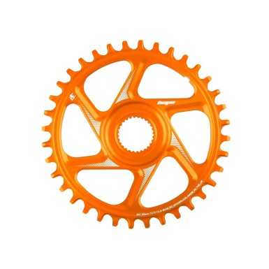 Hope Plateau Retainer Ring R22 Spiderless E-Bike Bosch 55 mm Wide - Orange - Purebike