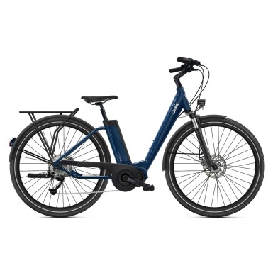 O2feel Vélo électrique iVog Explorer Boost 4.1 Bleu Boréal -iPowerFit 400 - Purebike