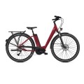 O2feel Vélo électrique iVog Explorer Boost 4.1 Rouge Grenat -iPowerFit 400 - Purebike
