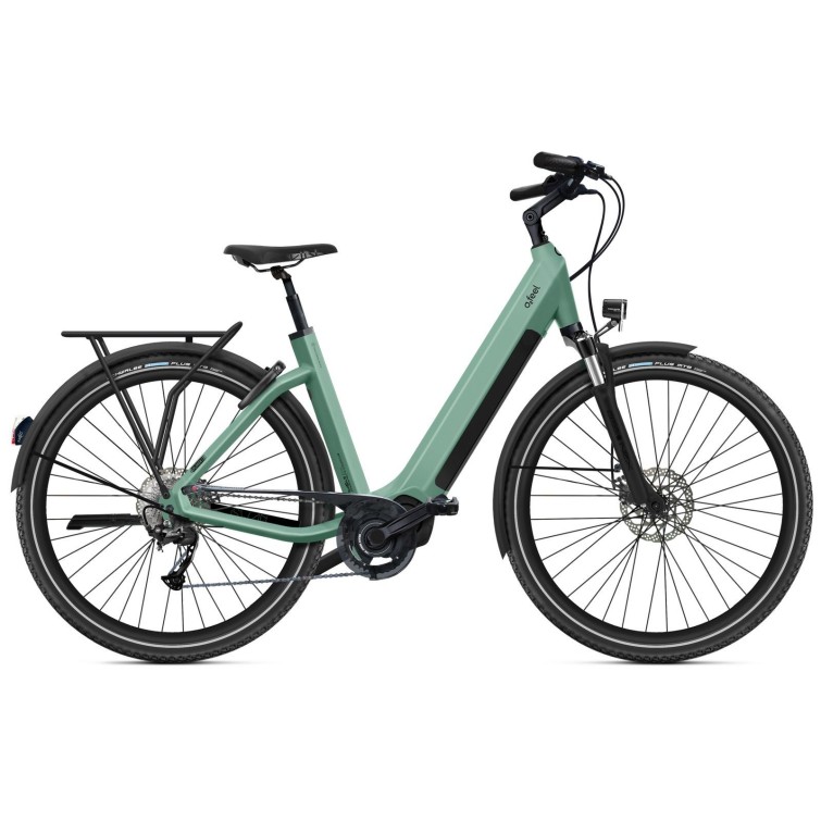 O2feel Vélo électrique ISwan Explorer Boost 6.1 Vert Canopée - E6100 - Purebike