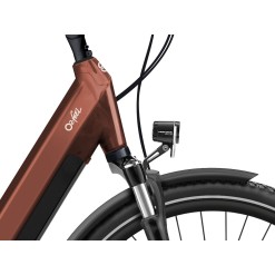 O2feel Vélo électrique ISwan Explorer Power 6.2- UNIV Rouge Sirah - EP6 - Purebike