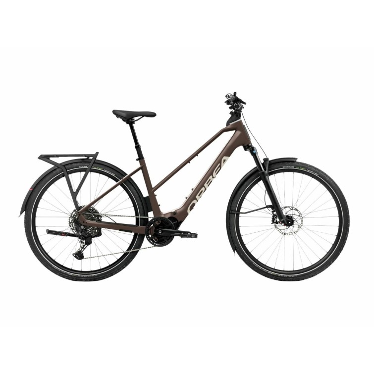 Orbea Vélo électrique Kemen ADV 30 MID Metallic Rust (Matt) / Ivory White (Gloss) - Purebike