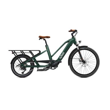 O2feel Vélo électrique Equo Cargo Power 4.1 MID - EP8 - Vert Emeraude - Purebike