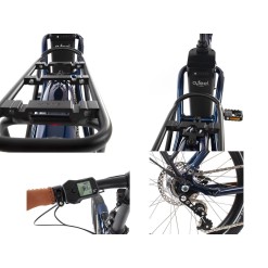 O2feel Vélo électrique IPeps Fold Up 5.1 Bleu Boréal - (20") - Purebike