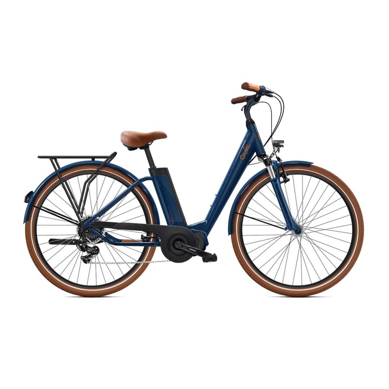 O2feel Vélo électrique iVog City Up 3.1 Bleu Boreal - Taille S (26") - iPowerFit 400 - Purebike