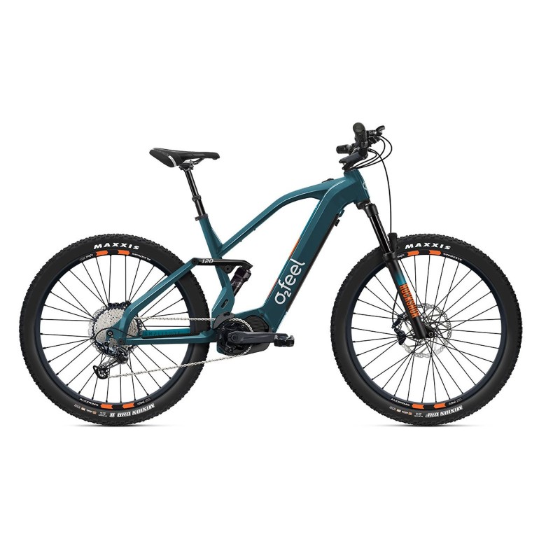 O2feel VTT électrique Amplitude 7.2 MID Bleu Ardoise - EP8 720 Wh - Taille M - Purebike