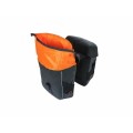 Basil Sacoches pour porte bagages Miles Tarpaulin 34L Noir/Orange - Purebike
