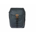 Basil Sacoches pour porte bagages Miles Tarpaulin 34L Noir/Orange - Purebike