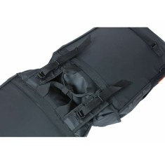 Basil Sacoches pour porte bagages Miles Tarpaulin 34L Noir/Orange - Purebike