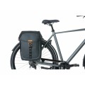 Basil Sacoches pour porte bagages Miles Tarpaulin 34L Noir/Orange - Purebike