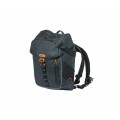 Basil Sacoche de porte-bagages Miles Tarpaulin 17L Noir/Orange - Purebike