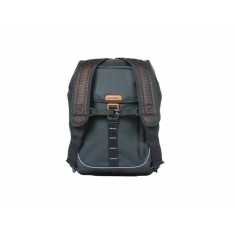 Basil Sacoche de porte-bagages Miles Tarpaulin 17L Noir/Orange - Purebike