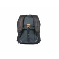 Basil Sacoche de porte-bagages Miles Tarpaulin 17L Noir/Orange - Purebike