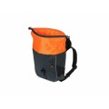 Basil Sacoche de porte-bagages Miles Tarpaulin 17L Noir/Orange - Purebike
