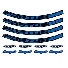 Hope Kit Stickers pour jantes Fortus 26 - 27.5" - Purebike