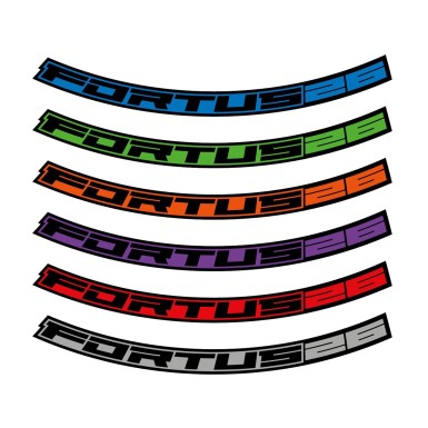 Hope Kit Stickers pour jantes Fortus 26 - 29" - Purebike