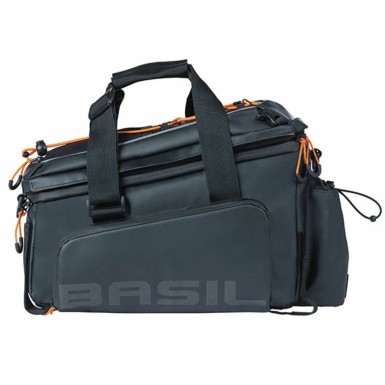Sac arrière Miles Tarpaulin Trunkbag XL Pro Imperméable 9-36L Noir/Orange