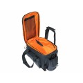 Basil Sac arrière Miles Tarpaulin Trunkbag XL Pro Imperméable 9-36L Noir/Orange - Purebike