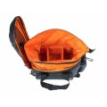 Basil Sac arrière Miles Tarpaulin Trunkbag XL Pro Imperméable 9-36L Noir/Orange - Purebike