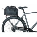 Basil Sac arrière Miles Tarpaulin Trunkbag XL Pro Imperméable 9-36L Noir/Orange - Purebike