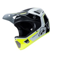 Kenny Casque Scrub Blanc et Jaune - Purebike