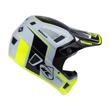 Kenny Casque Scrub Blanc et Jaune - Purebike