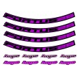 Hope Kit Stickers pour jantes Fortus 26 - 29" - Purebike