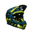 Bell Casque Super DH MIPS Bleu / Jaune - Purebike