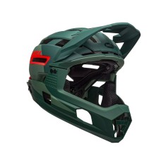 Bell Casque Super Air R MIPS Vert / Rouge - Purebike