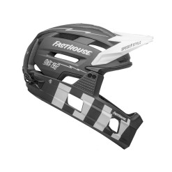 Bell Casque Super Air R MIPS Fast House Noir / Blanc - Purebike