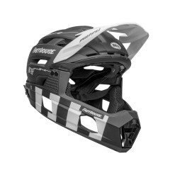 Bell Casque Super Air R MIPS Fast House Noir / Blanc - Purebike