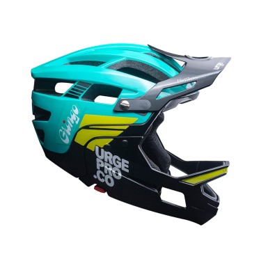 Urge Casque Gringo de la Pampa Bleu Noir - Purebike
