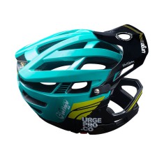 Urge Casque Gringo de la Pampa Bleu Noir - Purebike