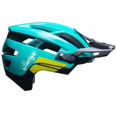 Urge Casque Gringo de la Pampa Bleu Noir - Purebike