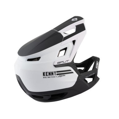 Kenny Casque Split Blanc - Purebike
