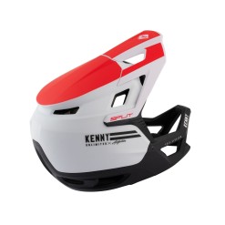Kenny Casque Split Rouge et Blanc - Purebike