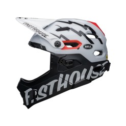 Bell Casque Super DH MIPS Blanc / Noir Fasthouse - Purebike