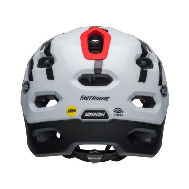 Bell Casque Super DH MIPS Blanc / Noir Fasthouse - Purebike