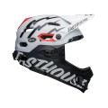 Bell Casque Super DH MIPS Blanc / Noir Fasthouse - Purebike