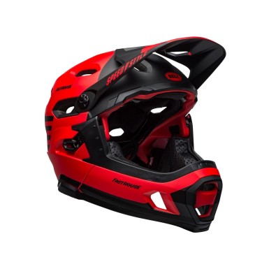 Bell Casque Super DH MIPS Rouge / Noir Fasthouse - Purebike