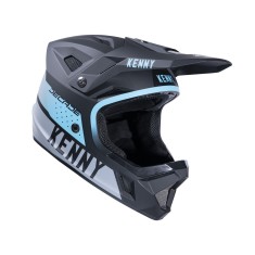 Kenny Casque Decade MIPS Smash Black Turquoise - Purebike