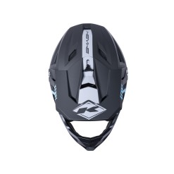 Kenny Casque Decade MIPS Smash Black Turquoise - Purebike