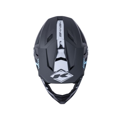 Kenny Casque Decade MIPS Smash Black Turquoise - Purebike
