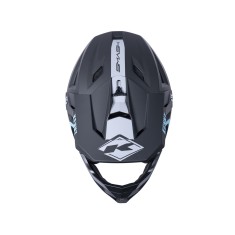 Kenny Casque Decade MIPS Smash Black Turquoise - Purebike