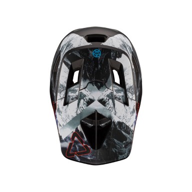 Leatt Casque MTB Gravity 4.0 - Noir / Blanc Alpine - Purebike