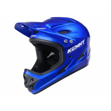 Kenny Casque Downhill Solid Bleu - Purebike