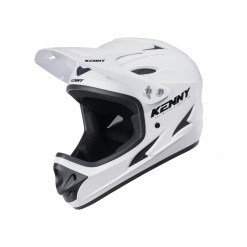 Kenny Casque Downhill Solid Blanc - Purebike