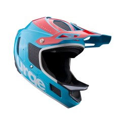 Casque Archi Enduro RR Bleu / Rouge - Casque VTT intégral - Equipement sécurité VTT pour Cycliste - Purebike - Materiel Velo, Ac