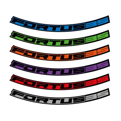 Hope Kit Stickers pour jantes Fortus 35 - 27.5" - Purebike