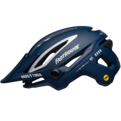 Casque vélo Bell Sixer Mips Fast House Bleu / Blanc- Purebike